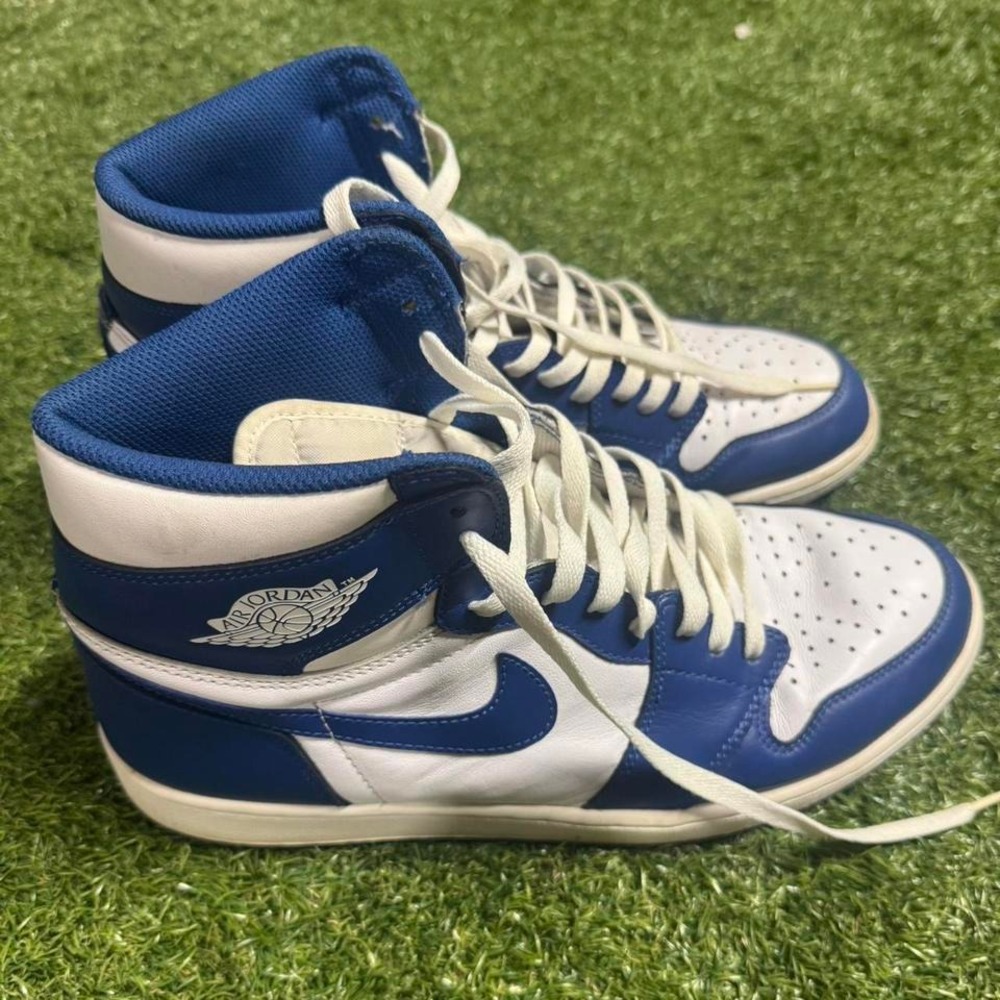 Jordan 1 Retro High OG Storm Blue 2016 Size 12 #jordan1 #jordan #y2k #preloved - Picture 3 of 7